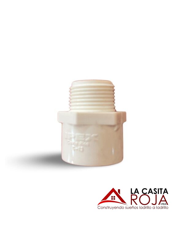 ADAPTADOR MACHO DE TRES CUARTOS DE PULGADA PRESION