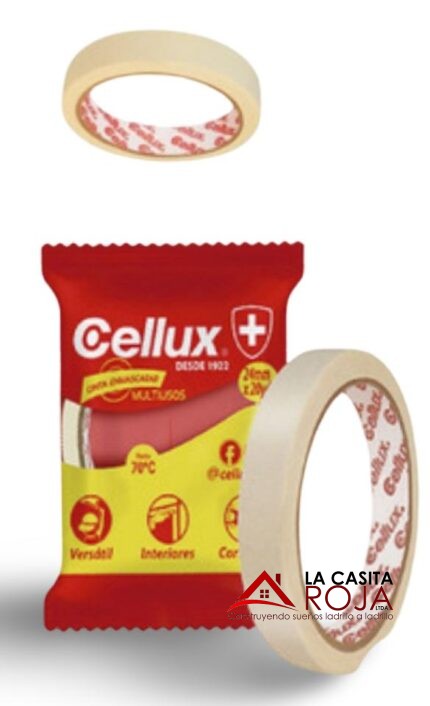CINTA ENMASCARAR DE 1 PULGADA Y TRES CUARTOS DE PULGADA SIRVE PARA AMBOS PRODUCTOS Ferreteria la Casita Roja