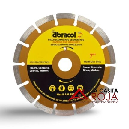 DISCO DE CORTE DE 7 PULGADAS DIAMANTADO