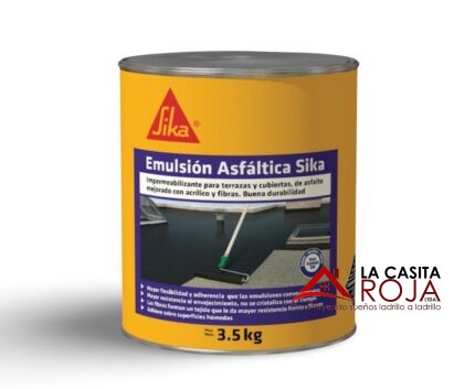 EMULSION ASFALTICA SIKA DE 3.5 KG GALON