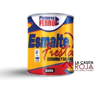 ESMALTE FIESTA GALON FERRO BLANCO
