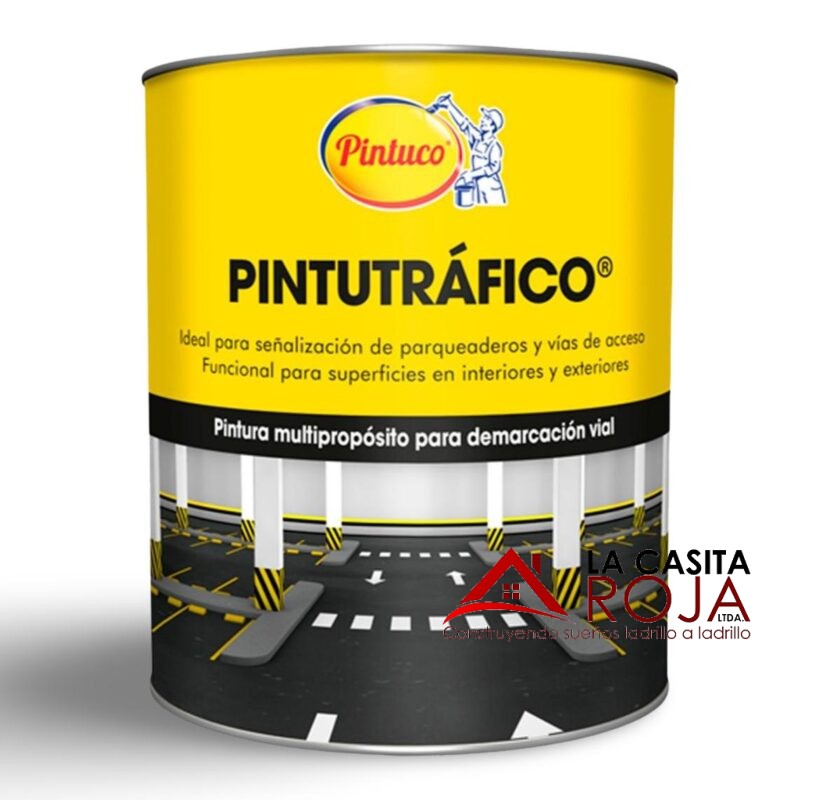 ESMALTE PINTUCO TRAFICO AMARILLO