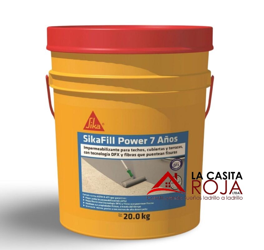 SIKAFILL POWER SIETE AÑOS 20 KG CUÑETE