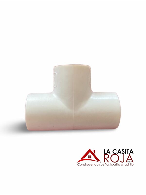TEE DE MEDIA PRESION PVC