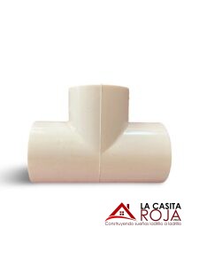 TEE DE UNA PULGADA PRESION PVC