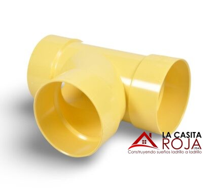 TEE SANITARIA SENCILLA DE 2 PULGADAS