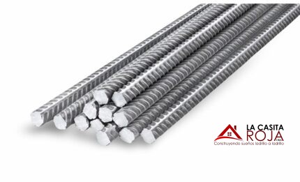 VARILLA DE MEDIA PULGADA CORRUGADA X SEIS METROS