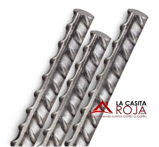 VARILLA TRES OCTAVOS CORRUGADA X SEIS METROS