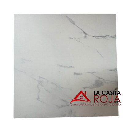 PISO MARMOL CARRARA CREMA 61X61