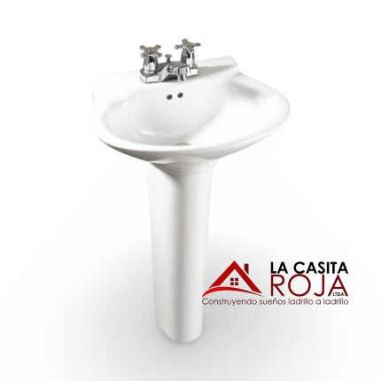 LAVAMANOS AVANTI CON PEDESTAL BLANCO
