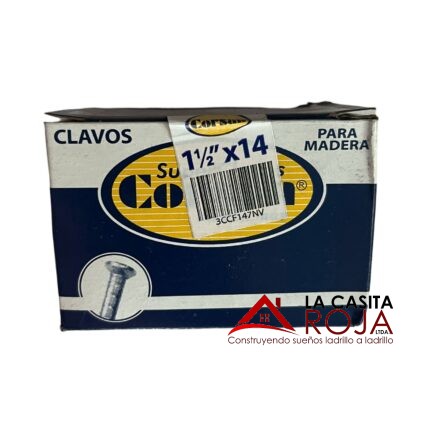 PUNTILLAS DE HIERRO 1"