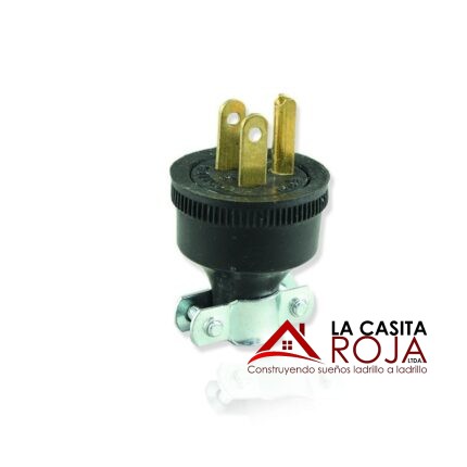 CLAVIJA/ENCHUFE CON POLO TIERRA