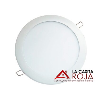 LAMPARA LED 12W SOBREPONER/INCRUSTACION