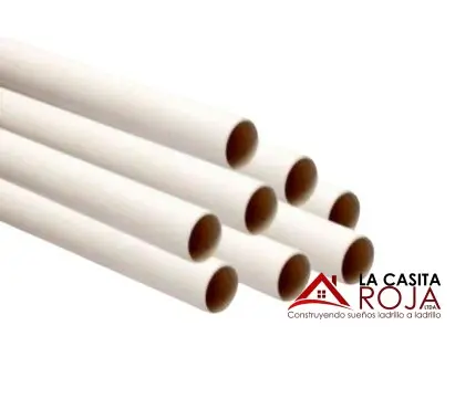 TUBERIA PVC PRESION SCH 40 TRES CUARTOS DE PULGADA