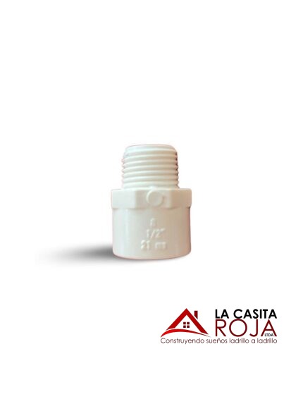 ADAPTADOR MACHO DE MEDIA PULGADA PRESION