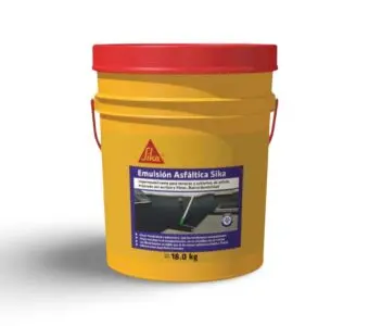 EMULSION ASFALTICA SIKA DE 18 KG CUÑETE