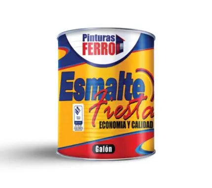 ESMALTE FIESTA GALON FERRO BLANCO