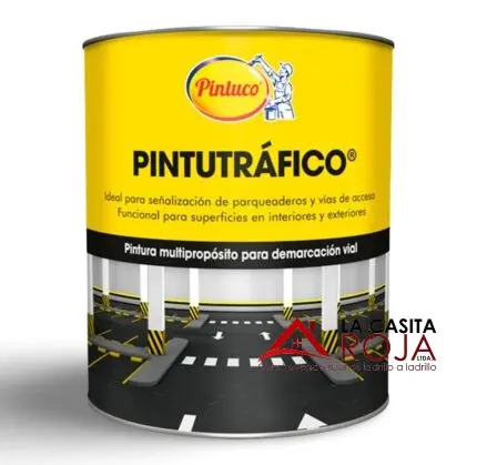 ESMALTE PINTUCO TRAFICO AMARILLO