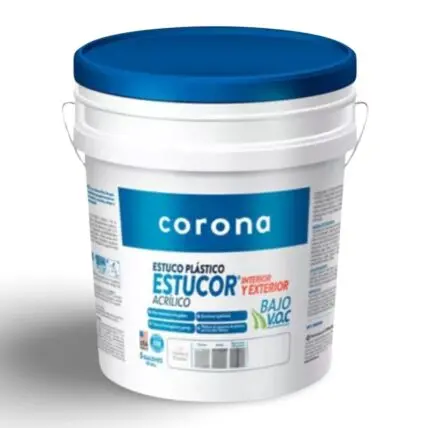 ESTUCO PLASTICO EXTERIOR-INTERIOR CUÑETE