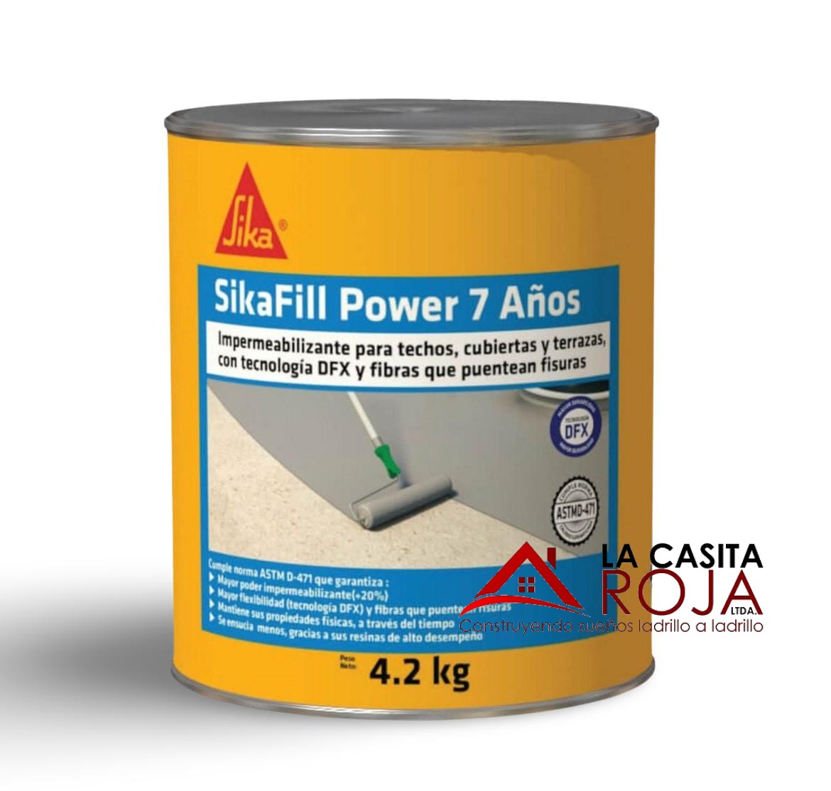 SIKAFILL POWER SIETE AÑOS 4.2 KG GALON SIKAFILL POWER SIETE AÑOS 4.2 KG GALON