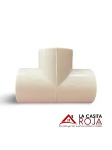 TEE DE UNA PULGADA PRESION PVC