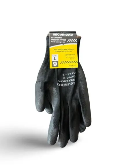GUANTES DE SEGURIDAD CON PALMA DE NITRILO