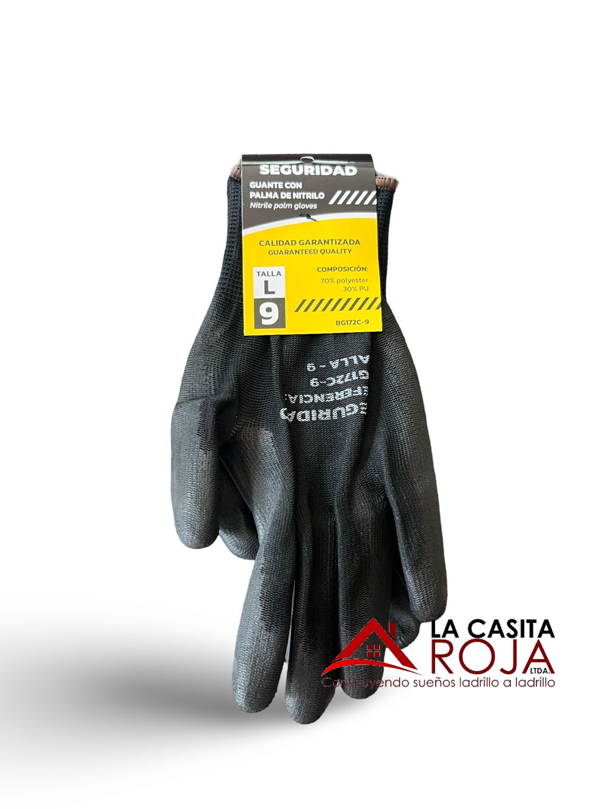 GUANTES DE SEGURIDAD CON PALMA DE NITRILO