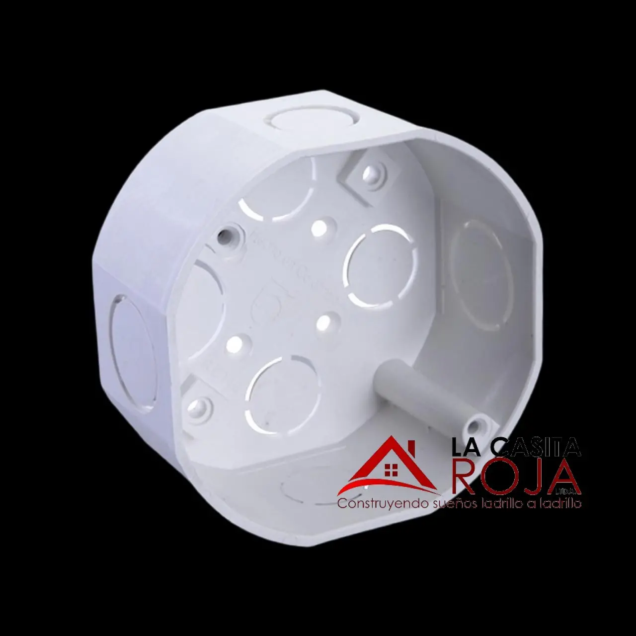 CAJA ELECTRICA OCTAGONAL PVC