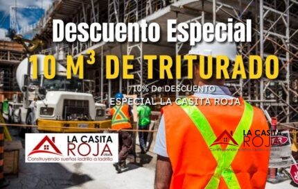 TRITURADO OFERTA ESPECIAL 10 M3
